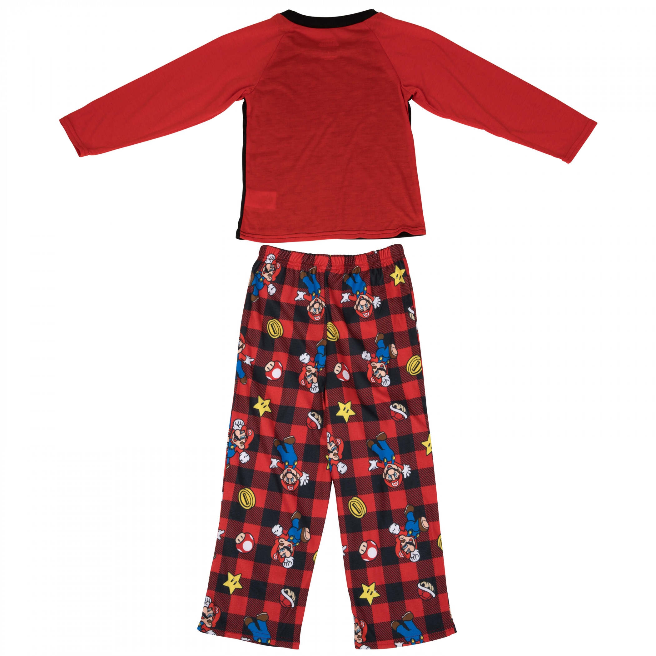 Nintendo Super Mario Long Sleeve 2-Piece Pajama Set